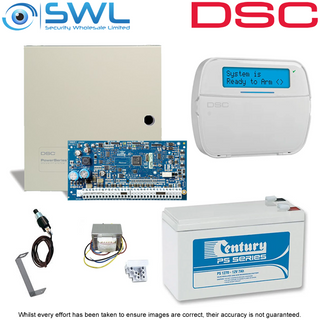DSC Neo HS2016 Cabinet Kit: Transformer, Tamper & HS2LCDPSN Keypad c/w Prox