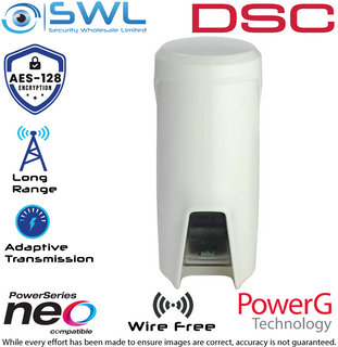 DSC Neo: PG4902 Wireless 433MHz Outdoor Curtain PIR Detector: 8m