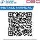 DSC Neo: PG4902 Wireless 433MHz Outdoor Curtain PIR Detector: 8m