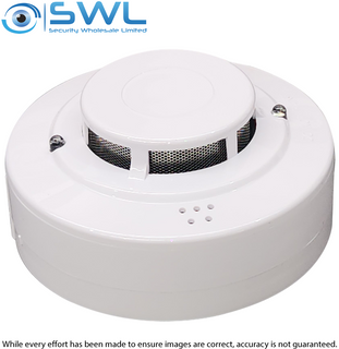 Auto Resetting Photoelectric Smoke Detector 12V 4-Wire, with Buzzer