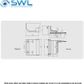 SWL Surface Reed Switch Roller Track Mount (BSD-3016)