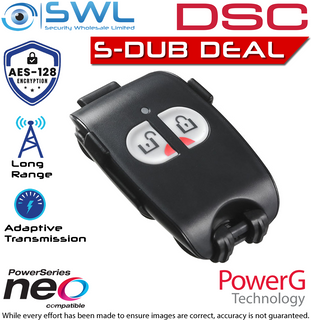 DSC Neo PG4949 Wireless 2-Button Remote