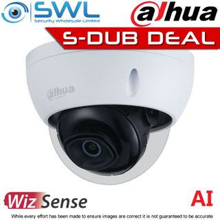 Dahua IPC-HDBW3841EP-S: 4K STARLIGHT Dome WDR IR30m IP67 IK10 2.8mm