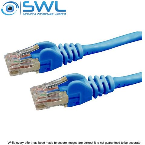 2m Cat6 Blue UTP Patch Lead (T568A Specification) 250MHz