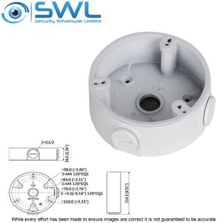 PFA136: Back Box For Fixed Lens Dome Cameras