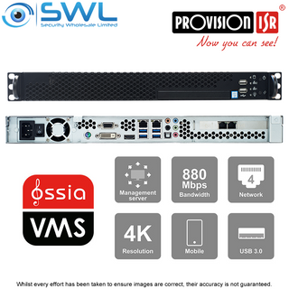 Provision-ISR OC-MS-XL(1U) Large Management server or Dedicated Client 500ch