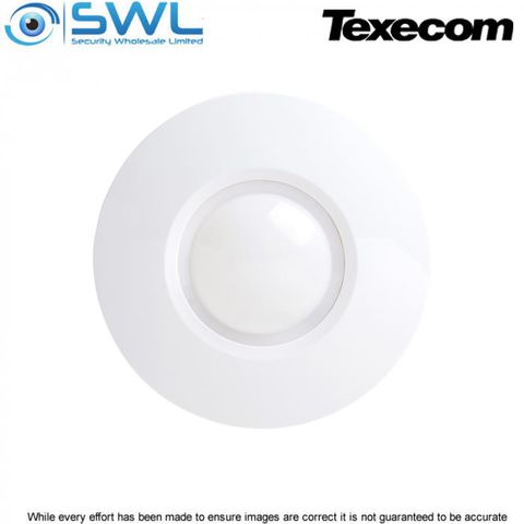 Texecom Capture CD: AKG-0001 Wired 360° Ceiling Mount PIR+MW - 9.3m