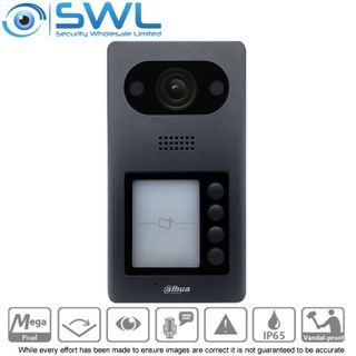 Dahua DHI-VTO3211D-P4-S2 Villa Outdoor Station 4 Button 2MP IP65 IK08