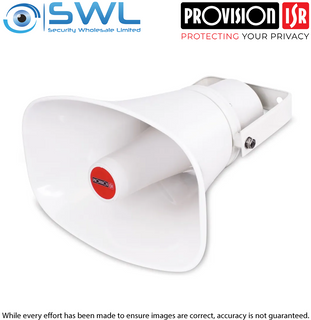 Provision-ISR PR-HS30W: Horn Speaker 30W 12V-24V, 3.5mm Stereo Male