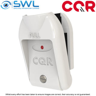 CQR PA/HUSH Panic: Lever Action, Latching, SPDT, Tamper, Red LED, Grade 2