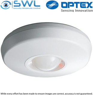 Optex FX-360: Indoor 360° Ceiling Mount PIR Detector - Up to 3.6m (H) x 12m (W)