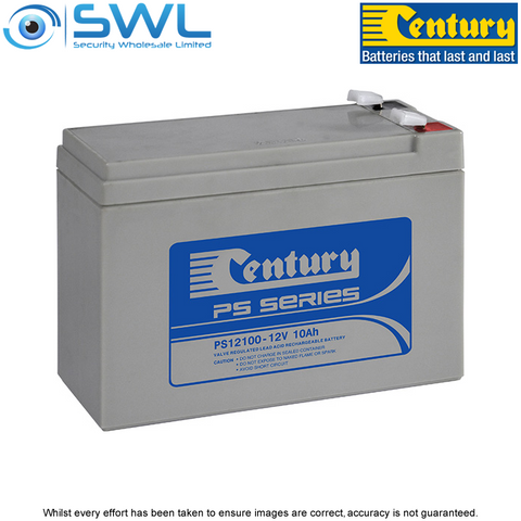 Century PS12100, 12v 10 A/H Sealed Lead Acid Battery
