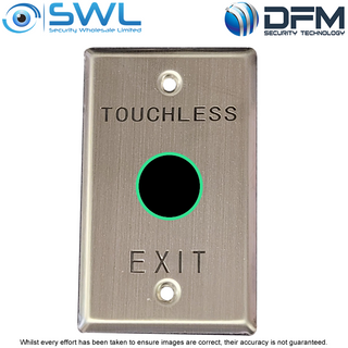 Stainless Steel Touchless Exit Button WEL2261 Standard Size