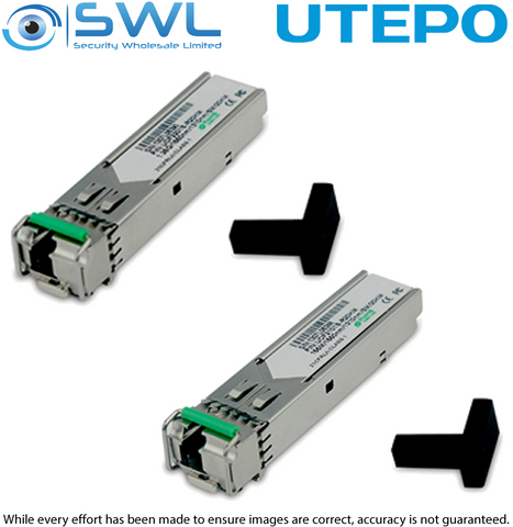 Utepo 1.25G SFP Single Mode, Single Fibre, 1.25G, LC Port, 1310/1550 ...