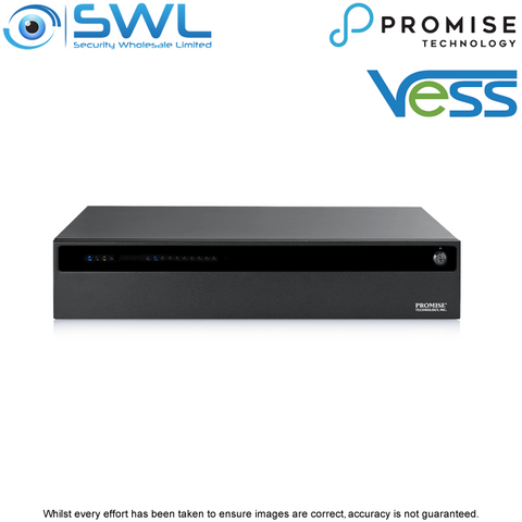 Promise Vess A3340d NVR, Xeon e3, 16GB, RAID 5, 300Mbps 2U 8 Bay