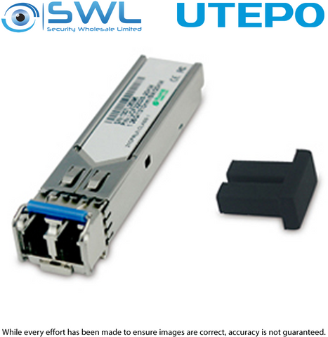 Utepo 1.25G SFP Single Mode Dual Fibre: 1.25G, LC Port, 1330, 20km EACH