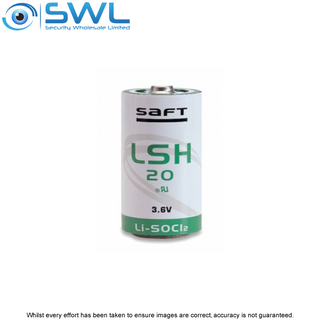 LSH20 SAFT Battery STD with no tabs for Optex Wireless Beams