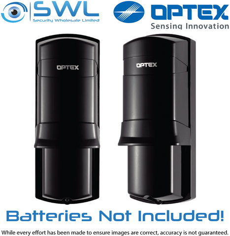 Optex AX-100TFR : Outdoor Battery Powered 30m IP55 Infrared Beam Set