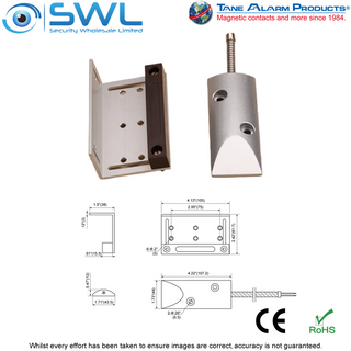 TANE MET-44 WG-18 Roller Door Reed: 107.2x 44x 12mm. 50mm Gap. Armoured Lead