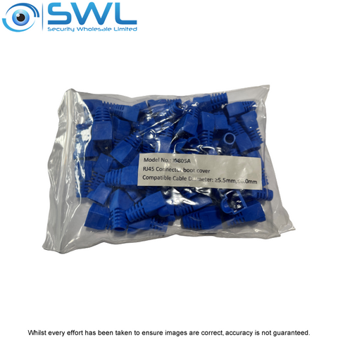 EZ-CAT6 Strain Relief Boot: BLUE Bag of 50