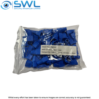 EZ-CAT6 Strain Relief Boot: BLUE Bag of 50