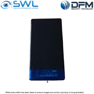 WP16BK BLACK COVER External Mini Combo Siren/ Strobe, Blue Lens, 12VDC, 250mA