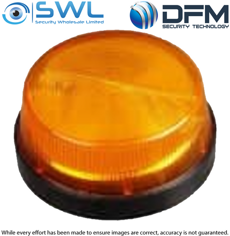 ML02AM Waterproof Amber Strobe, 12VDC