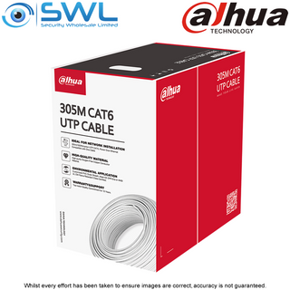 Dahua DH-PFM920I-6UN-CW Cat 6 UTP 305m Box: WHITE - BRANCH COLLECT