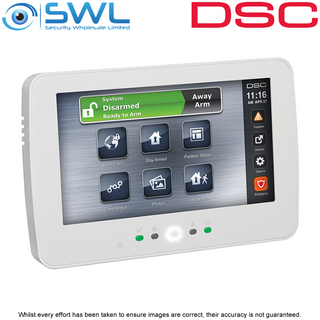 DSC PowerSeries PRO: HS2TCHPPRO White Touchscreen keypad for PSP