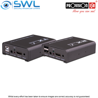 Provision-ISR PR-HDKVMoNet HDMI USB KVM Extender Over Cat5e/Cat6