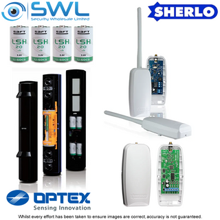 Optex SL-350QFR KIT: 1x SL-350QF, 1x 4CH RX, 2x 2CH TX, 4x LSH20 Batteries