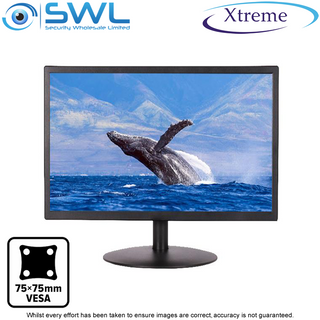 Xtreme 22" LED Monitor: 2K, 1x HDMI, 1x VGA, VESA 75 x 75