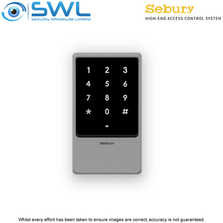 Sebury STouch2 Keypad & Reader, Wiegand Output/Input