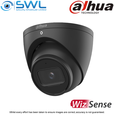 Dahua HDW3666EMP-S-AUS-BLK: 6MP STARLIGHT WizSense Eyeball WDR IR50m IP67 2.8mm