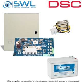 DSC Neo: HSM2300 Power Supply Module 1 Amp 12VDC C/w Transformer and Battery