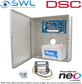 DSC Neo: HSM2204 High Current 4-Way Output Module Boxed c/w Transformer and Batt