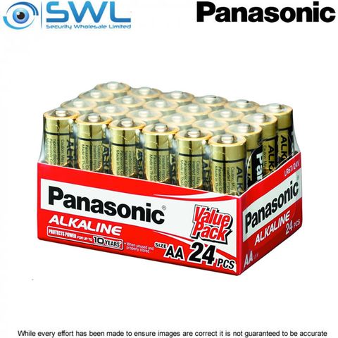 Panasonic AA Alkaline Batteries 24 PACK