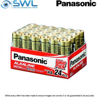 Panasonic AA Alkaline Batteries 24 PACK