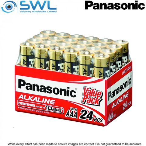 Panasonic AAA Alkaline  Alkaline 24 Pack