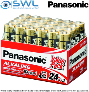 Panasonic: AAA Alkaline Batteries - 24 PACK