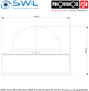 Provision-ISR DAI-340IPEN-MVF-V4 Eye-Sight: 4MP Dome WDR IR40m IP67 IK10 2.8-1