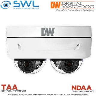 DW: DWC-PDS10Wi28A 10MP MEGApix Ai Dual Domes WDR IP67 IK10 2x 5MP 2.8mm