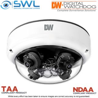 DW: DWC-PVX16W2W 16MP MEGApix Flex 360° Multi-Sensor WDR IP66 4x 4MP 2.8mm