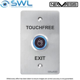 Nemesis Touchless Exit, SPDT, 12-24Vdc, 0-30 Sec Delay Time, IP68, STAINLESS