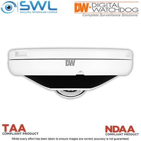 DW: DWC-PVF5Di1TW 5MP MEGApix PANO™ IVA 360° Fisheye IR25m IP66 IK09 1.55mm