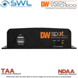 DW: DW-HDSPOTMOD 4 Channel Spot Monitor For VMAX NVR/ 8MP H.264 4K 80Mbps