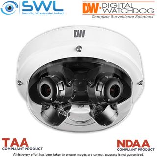 DW: DWC-PVX20WATW 20MP MEGApix IVA 360° Multi-Sensor WDR IP67 IK10 2.8-8.0mm