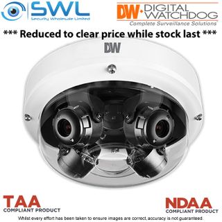 DW: DWC-PVX20WATW 20MP MEGApix IVA 360&deg; Multi-Sensor WDR IP67 IK10 2.8-8.0mm