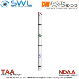 DW: DWC-MHS5W37T 5MP MEGApix IVA Retail Height Strip Camera 3.7mm