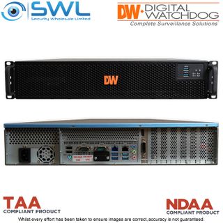 DW: DW-BJPR2U80T-LX Blackjack® P-Rack 2U 8-Bay Chassis, RAID5 600Mbps 80TB Linux